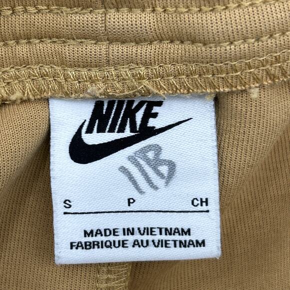 Nike Tech Fleece Joggers Tan CU4495-722 Men's Size SMALL - Picture 7 of 9
